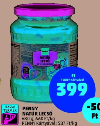 PENNY PENNY NATUR LECSÓ 680 g ajánlat