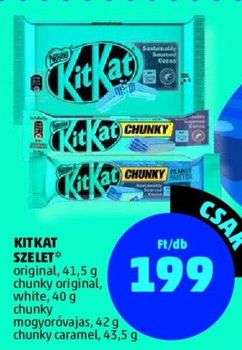 PENNY KITKAT SZELET 40 - 43,5 g ajánlat