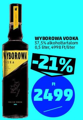WYBOROWA VODKA 0,5 l