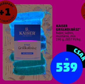 PENNY KAISER GRILLKOLBÁSZ 190 g ajánlat