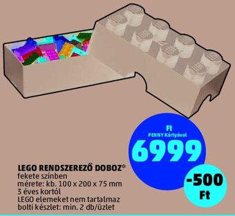 LEGO RENDSZEREZŐ DOBOZ