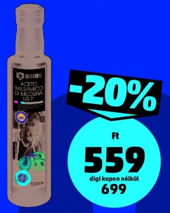 PENNY SAN FABIO ACETO BALSAMICO 500 ml ajánlat