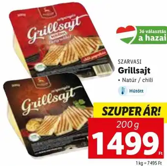 Lidl SZARVASI Grillsajt 200 g ajánlat