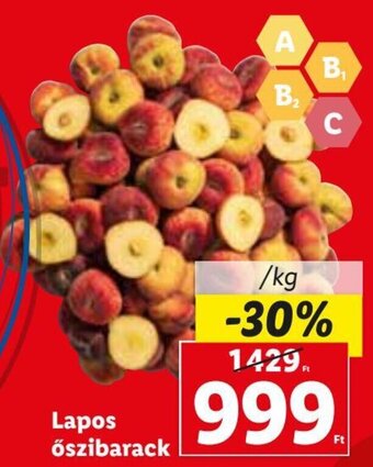 Lidl Lapos őszibarack 1 kg ajánlat