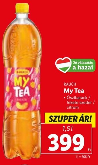 Lidl RAUCH My Tea 1,5 l ajánlat
