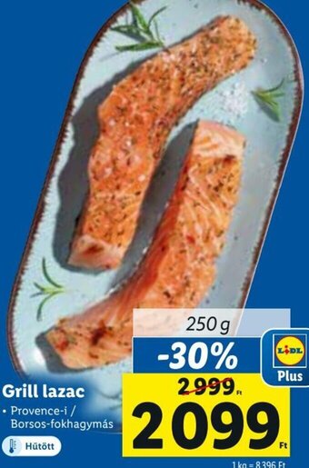 Lidl Grill lazac 250 g ajánlat