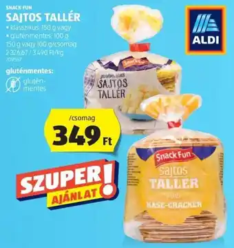 SNACK FUN SAJTOS TALLÉR 100 / 150 g