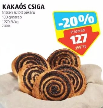 ALDI KAKAÓS CSIGA 100 g ajánlat