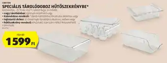 ALDI CROFTON SPECIÁLIS TÁROLÓDOBOZ HŰTŐSZEKRÉNYBE 1 db ajánlat
