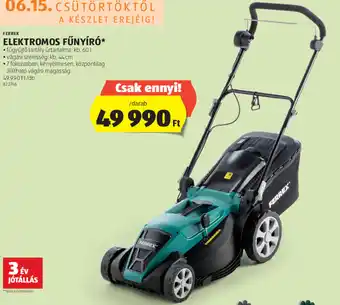 ALDI FERREX ELEKTROMOS FŰNYÍRÓ 1 db ajánlat