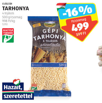 ALDI CSÁSZÁR TARHONYA 500 g ajánlat