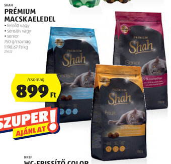 ALDI SHAH PRÉMIUM MACSKAELEDEL 750 g ajánlat