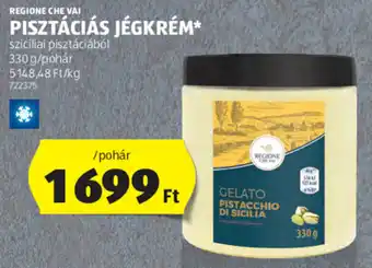 ALDI REGIONE CHE VAI PISZTÁCIÁS JÉGKRÉM 330 g ajánlat