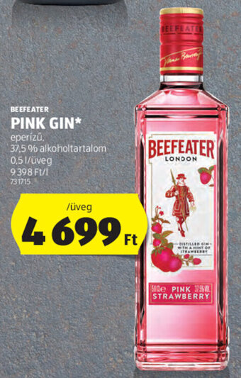 ALDI BEEFEATER PINK GIN 0,5 l ajánlat