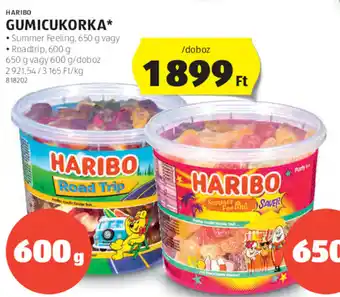 ALDI HARIBO GUMICUKORKA 600 / 650 g ajánlat