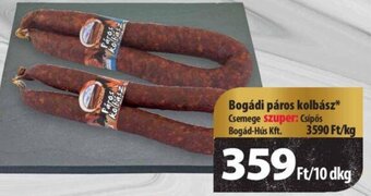 Bogádi páros kolbász 10 dkg