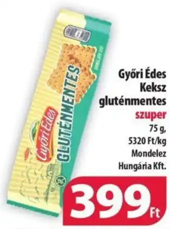 Coop Győri Édes Keksz gluténmentes 75 g ajánlat
