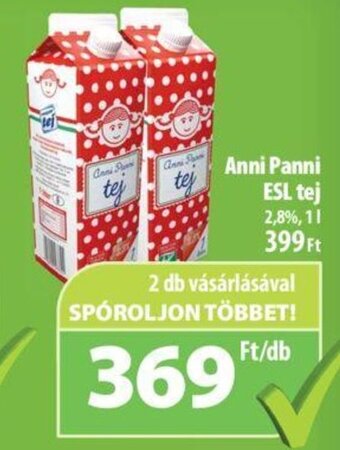 Coop Anni Panni ESL tej 1 l ajánlat