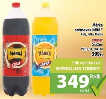 Coop Márka szénsavas üdítő 2,5 l ajánlat