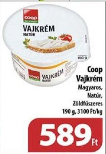 Coop Coop Vajkrém 190 g ajánlat