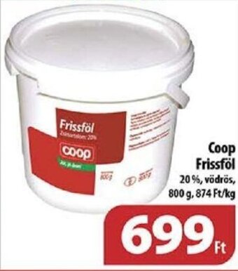 Coop Coop Frissfol 800 g ajánlat