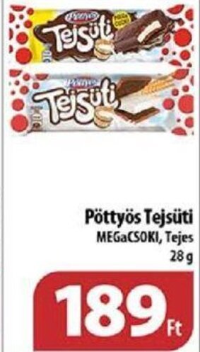 Coop Pöttyös Tejsüti 28 g ajánlat