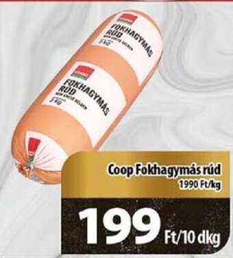 Coop Fokhagymás rúd 10 dkg
