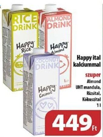 Coop Happy ital kalciummal 1 l ajánlat