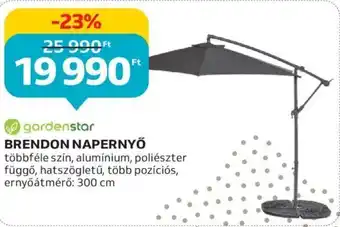 Auchan gardenstar BRENDON NAPERNYŐ 1 db ajánlat