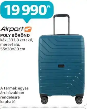 Auchan Airport POLY BŐRÖND 1 db ajánlat