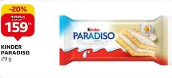 Auchan KINDER PARADISO 29 g ajánlat
