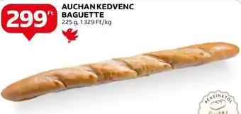 Auchan AUCHAN KEDVENC BAGUETTE 225 g ajánlat