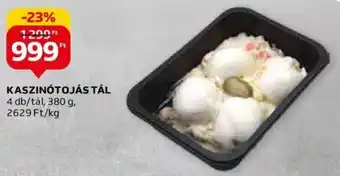 Auchan KASZINÓTOJÁS TÁL 380 g ajánlat