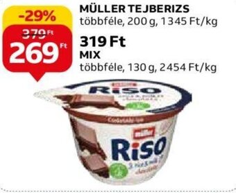 MÜLLER TEJBERIZS 200 g