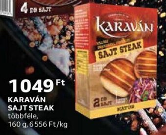Auchan KARAVÁN SAJT STEAK 160 g ajánlat