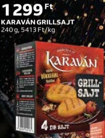 Auchan KARAVÁN GRILLSAJT 240 g ajánlat