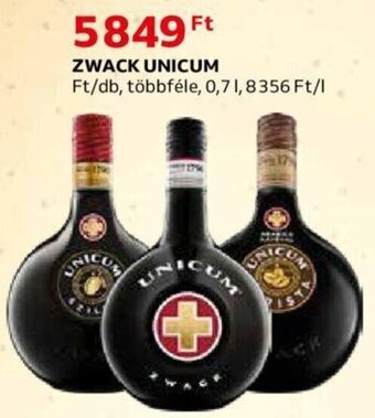 Auchan ZWACK UNICUM 0,7 l ajánlat