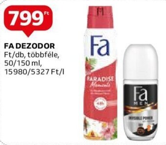 Auchan FA DEZODOR 50 / 150 ml ajánlat