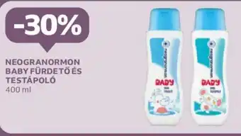 Auchan NEOGRANORMON BABY FÜRDETŐ ÉS TESTÁPOLÓ 400 ml ajánlat