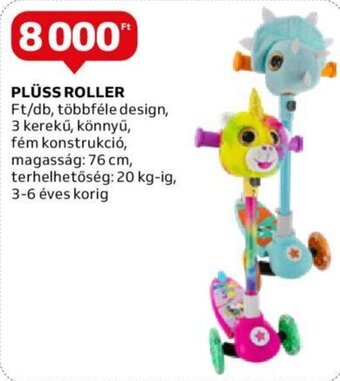 Auchan PLÜSS ROLLER 1 db ajánlat