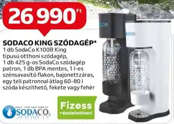 Auchan SODACO KING SZÓDAGÉP 1 db ajánlat