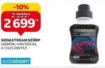 Auchan SODASTREAM SZÖRP 440 / 500 ml ajánlat
