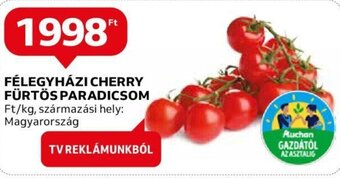 Auchan FÉLEGYHÁZI CHERRY FÜRTÖS PARADICSOM 1 kg ajánlat