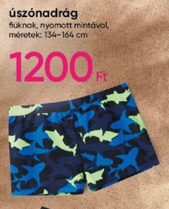 úszónadrág 1 db