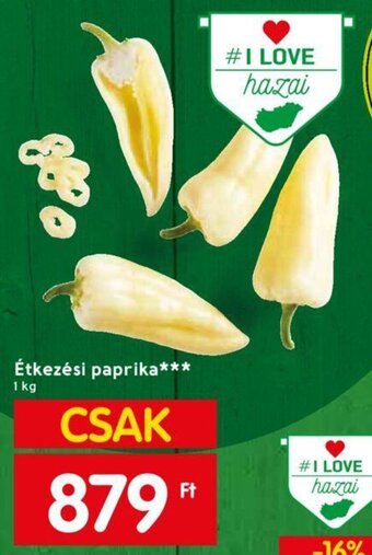 Spar Étkezési paprika 1 kg ajánlat