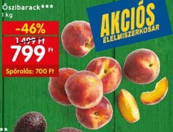 Spar Őszibarack 1 kg ajánlat