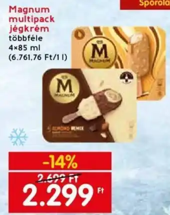 Spar Magnum multipack jégkrém 4 x 85 ml ajánlat