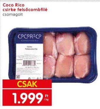 Spar Coco Rico csirke felsőcombfilé 1 kg ajánlat
