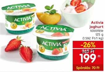 Spar Activia joghurt 125 g ajánlat
