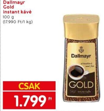 Spar Dallmayr Gold instant kávé 100 g ajánlat